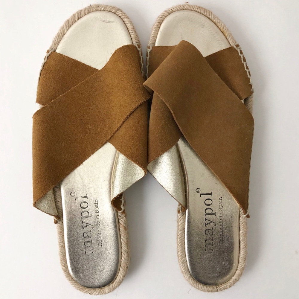Anthropologie Maypol Espadrille Leather Sandals
